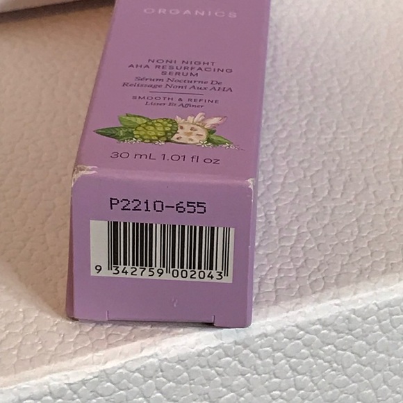 🆕 KORA ORGANICS Noni Night AHA Resurfacing Serum 30 mL NIB - Picture 6 of 9